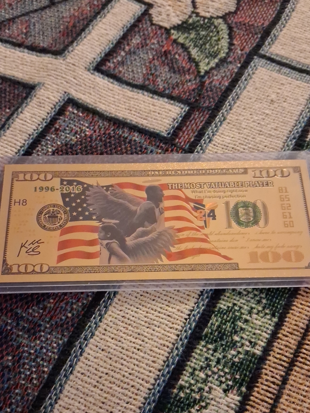 100 Bill 24k Gold Foil Get These While They're HOT